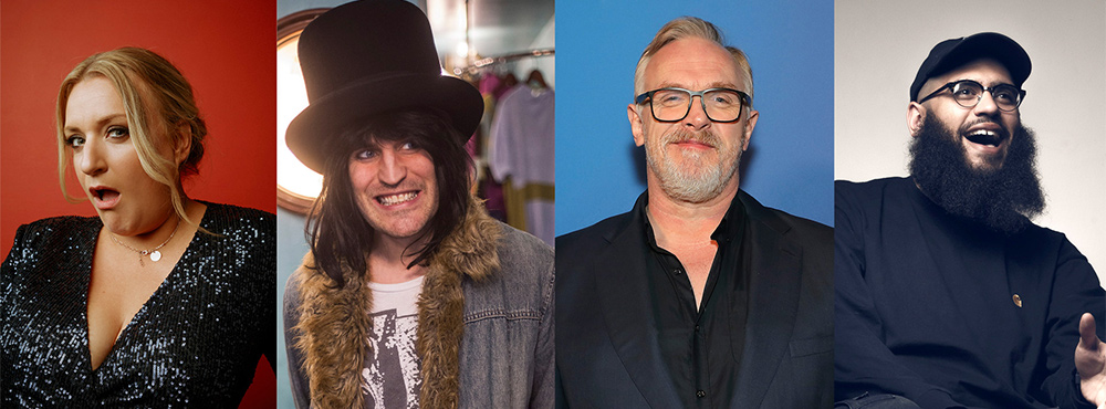 Image shows from L to R: Daisy May Cooper, Noel Fielding, Greg Davies, Jamali Maddix. Image shows from L to R: Daisy May Cooper, Noel Fielding, Greg Davies, Jamali Maddix.
