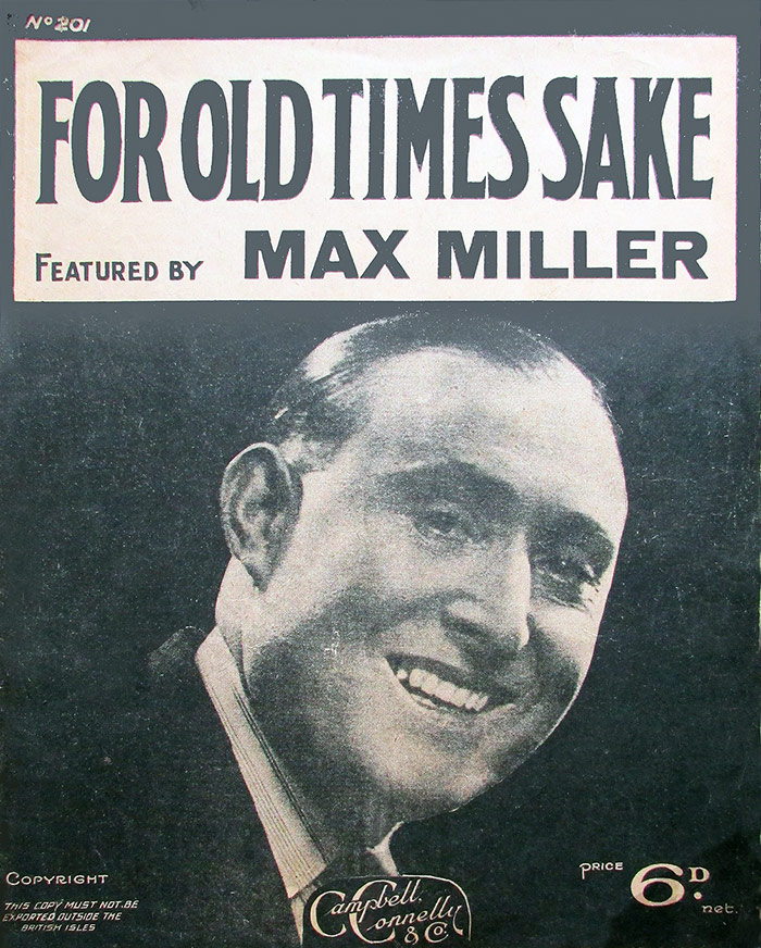 For Old Times Sake - Featured By Max Miller cover. Max Miller. For Old Times Sake - Featured By Max Miller cover. Max Miller.