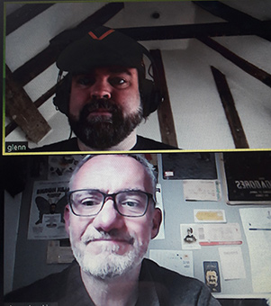Image shows from L to R: Glenn Wool, Si Hawkins. Image shows from L to R: Glenn Wool, Si Hawkins.