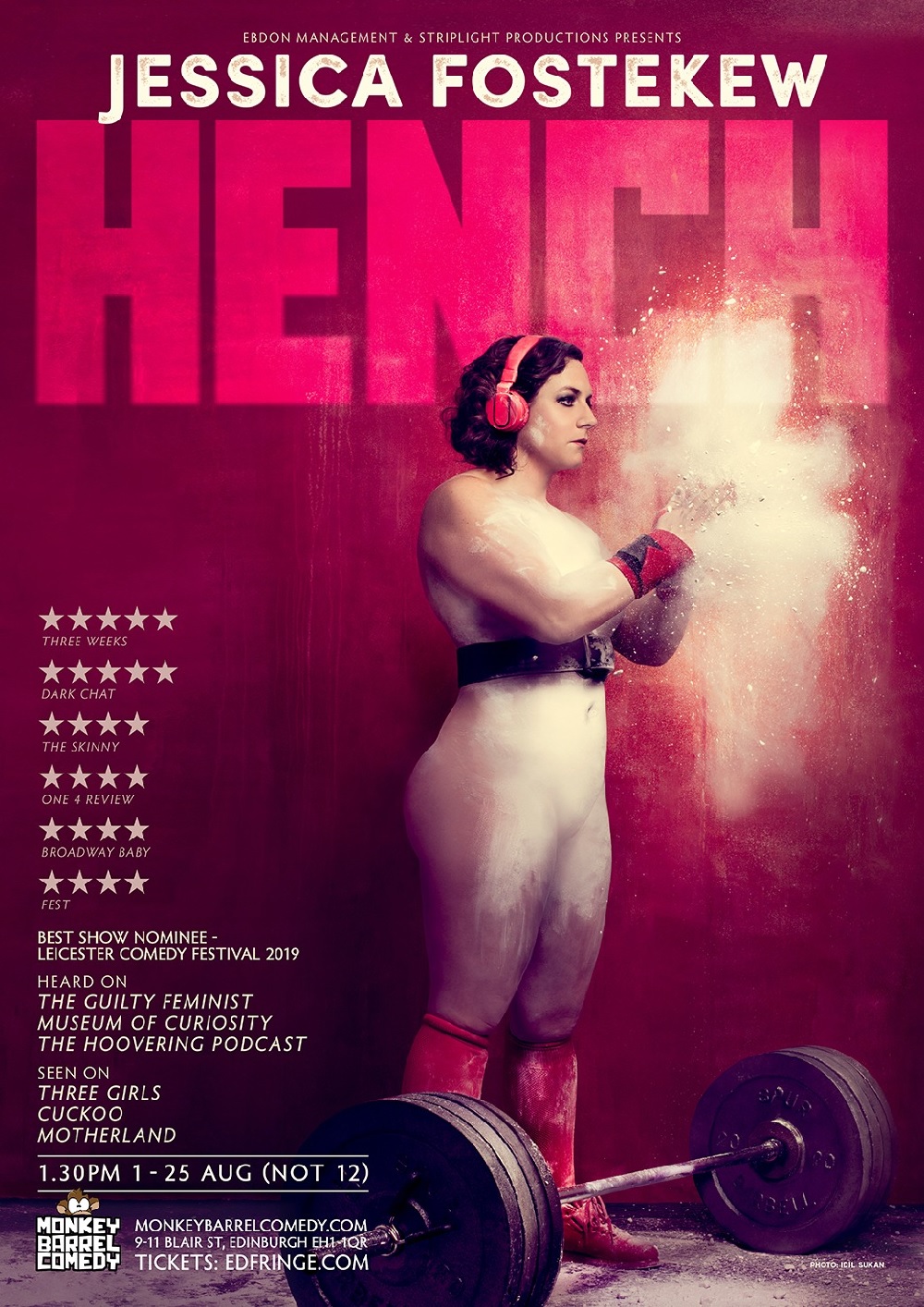 Hench. Jessica Fostekew. Copyright: Idil Sukan / Chris Lince. Hench. Jessica Fostekew. Copyright: Idil Sukan / Chris Lince.