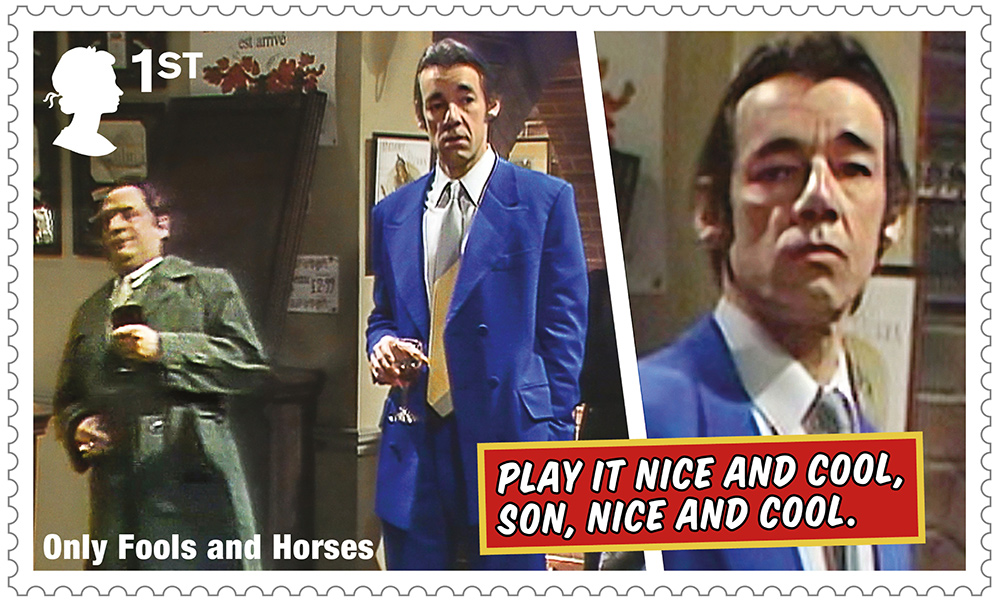 Only Fools And Horses stamp - Play it nice and cool, son, nice and cool.. Only Fools And Horses stamp - Play it nice and cool, son, nice and cool..