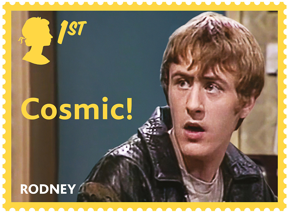 Only Fools And Horses stamp - Rodney. "Cosmic!". Only Fools And Horses stamp - Rodney. "Cosmic!".