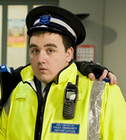 Above Their Station. PCSO Len Orbison (Luke Gell). Copyright: Granada Productions. Above Their Station. PCSO Len Orbison (Luke Gell). Copyright: Granada Productions.
