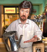 Angelo's. Angelo (Steve Brody). Copyright: Bwark Productions / Ealing Studios. Angelo's. Angelo (Steve Brody). Copyright: Bwark Productions / Ealing Studios.