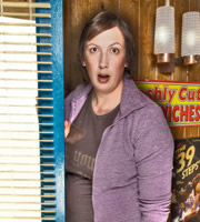 Angelo's. Shelley (Miranda Hart). Copyright: Bwark Productions / Ealing Studios. Angelo's. Shelley (Miranda Hart). Copyright: Bwark Productions / Ealing Studios.