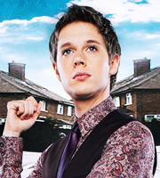 Beautiful People. Adult Simon (Samuel Barnett). Copyright: BBC. Beautiful People. Adult Simon (Samuel Barnett). Copyright: BBC.