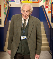 Big School. Mr Hubble (James Greene). Copyright: BBC / King Bert Productions. Big School. Mr Hubble (James Greene). Copyright: BBC / King Bert Productions.