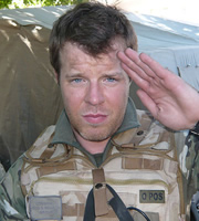 Bluestone 42. Simon (Stephen Wight). Copyright: BBC. Bluestone 42. Simon (Stephen Wight). Copyright: BBC.