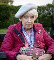 Boomers. Joan (June Whitfield). Copyright: Hat Trick Productions. Boomers. Joan (June Whitfield). Copyright: Hat Trick Productions.