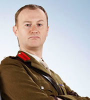 Clone. Colonel Black (Mark Gatiss). Copyright: Roughcut Television. Clone. Colonel Black (Mark Gatiss). Copyright: Roughcut Television.