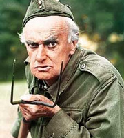 Dad's Army. Private Frazer (John Laurie). Copyright: BBC. Dad's Army. Private Frazer (John Laurie). Copyright: BBC.