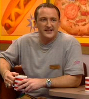 Eyes Down. Bobby (Neil Fitzmaurice). Copyright: BBC. Eyes Down. Bobby (Neil Fitzmaurice). Copyright: BBC.