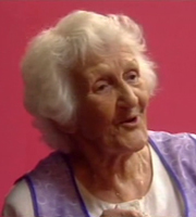 Eyes Down. Mary (Edna Doré). Copyright: BBC. Eyes Down. Mary (Edna Doré). Copyright: BBC.