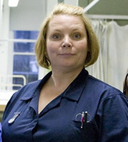 Getting On. Sister Den Flixter (Joanna Scanlan). Copyright: Vera Productions. Getting On. Sister Den Flixter (Joanna Scanlan). Copyright: Vera Productions.