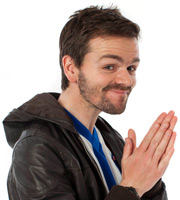 Great Night Out. Daz (Stephen Walters). Copyright: Hat Trick Productions / Busby Productions. Great Night Out. Daz (Stephen Walters). Copyright: Hat Trick Productions / Busby Productions.
