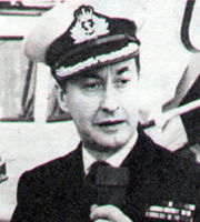 HMS Paradise. Commander Fairweather (Frank Thornton). Copyright: Rediffusion London. HMS Paradise. Commander Fairweather (Frank Thornton). Copyright: Rediffusion London.