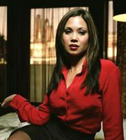 Hotel Babylon. Jackie Clunes (Natalie Mendoza). Copyright: Carnival Films. Hotel Babylon. Jackie Clunes (Natalie Mendoza). Copyright: Carnival Films.