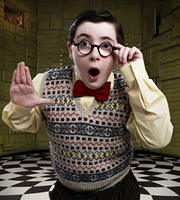 The Ministry Of Curious Stuff. Mr Frazernagle (Jack Carroll). Copyright: BBC. The Ministry Of Curious Stuff. Mr Frazernagle (Jack Carroll). Copyright: BBC.