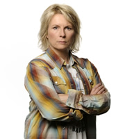 Jam & Jerusalem. Caroline Martin (Jennifer Saunders). Copyright: BBC. Jam & Jerusalem. Caroline Martin (Jennifer Saunders). Copyright: BBC.