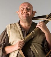 Kröd Mändoon And The Flaming Sword Of Fire. Loquasto (Steve Speirs). Copyright: Hat Trick Productions / Comedy Central. Kröd Mändoon And The Flaming Sword Of Fire. Loquasto (Steve Speirs). Copyright: Hat Trick Productions / Comedy Central.