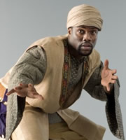Kröd Mändoon And The Flaming Sword Of Fire. Zezelryck (Kevin Hart). Copyright: Hat Trick Productions / Comedy Central. Kröd Mändoon And The Flaming Sword Of Fire. Zezelryck (Kevin Hart). Copyright: Hat Trick Productions / Comedy Central.