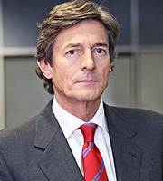Lunch Monkeys. Mike Cranford (Nigel Havers). Copyright: Channel K / BBC. Lunch Monkeys. Mike Cranford (Nigel Havers). Copyright: Channel K / BBC.