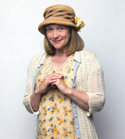 Mapp & Lucia. Evie Bartlett (Poppy Miller). Copyright: BBC. Mapp & Lucia. Evie Bartlett (Poppy Miller). Copyright: BBC.