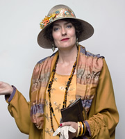 Mapp & Lucia. Lucia Lucas (Anna Chancellor). Copyright: BBC. Mapp & Lucia. Lucia Lucas (Anna Chancellor). Copyright: BBC.