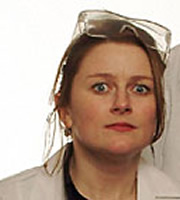 Nebulous. Paula Breeze (Rosie Cavaliero). Copyright: BBC / Baby Cow Productions. Nebulous. Paula Breeze (Rosie Cavaliero). Copyright: BBC / Baby Cow Productions.