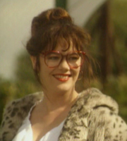 Outside Edge. Maggie Costello (Josie Lawrence). Copyright: Central Independent Television. Outside Edge. Maggie Costello (Josie Lawrence). Copyright: Central Independent Television.