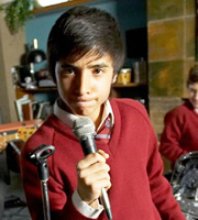 Parents Of The Band. Adi Kundra (Michael Karim). Copyright: BBC / Serious Comedy. Parents Of The Band. Adi Kundra (Michael Karim). Copyright: BBC / Serious Comedy.