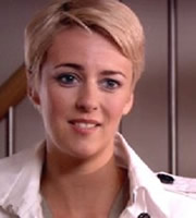 Plus One. Linsey (Miranda Raison). Copyright: Kudos Productions. Plus One. Linsey (Miranda Raison). Copyright: Kudos Productions.