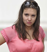 Plus One. Rebecca Black (Ingrid Oliver). Copyright: Kudos Productions. Plus One. Rebecca Black (Ingrid Oliver). Copyright: Kudos Productions.