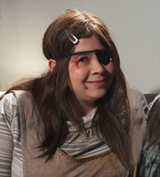 Psychoville. Kelly Su Crabtree (Debbie Chazen). Copyright: BBC. Psychoville. Kelly Su Crabtree (Debbie Chazen). Copyright: BBC.