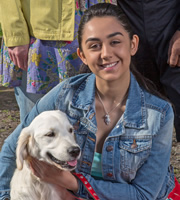 Puppy Love. Jasmine (Selina Borji). Copyright: BBC / Woof Productions. Puppy Love. Jasmine (Selina Borji). Copyright: BBC / Woof Productions.