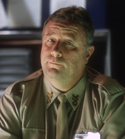 Red Dwarf. Captain Hollister (Mac McDonald). Copyright: Grant Naylor Productions / BBC. Red Dwarf. Captain Hollister (Mac McDonald). Copyright: Grant Naylor Productions / BBC.