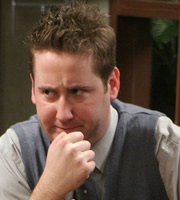Reggie Perrin. Anthony (Jim Howick). Copyright: Objective Productions. Reggie Perrin. Anthony (Jim Howick). Copyright: Objective Productions.