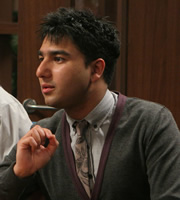 Reggie Perrin. Steve (Nick Mohammed). Copyright: Objective Productions. Reggie Perrin. Steve (Nick Mohammed). Copyright: Objective Productions.