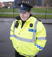 Scot Squad. Officer/Acting Sgt. Ken Beattie (James Allenby-Kirk). Copyright: The Comedy Unit. Scot Squad. Officer/Acting Sgt. Ken Beattie (James Allenby-Kirk). Copyright: The Comedy Unit.