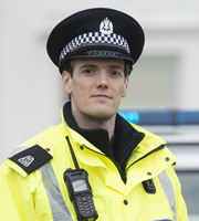 Scot Squad. PC Charlie McIntosh (Chris Forbes). Copyright: The Comedy Unit. Scot Squad. PC Charlie McIntosh (Chris Forbes). Copyright: The Comedy Unit.