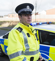 Scot Squad. PC Jack McLaren (Jordan Young). Copyright: The Comedy Unit. Scot Squad. PC Jack McLaren (Jordan Young). Copyright: The Comedy Unit.
