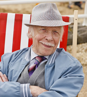 The Café. Frank Dobson (Brian Murphy). Copyright: Jellylegs. The Café. Frank Dobson (Brian Murphy). Copyright: Jellylegs.