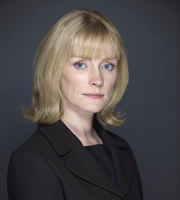 Trinity. Dr Angela Donne (Claire Skinner). Copyright: Roughcut Television. Trinity. Dr Angela Donne (Claire Skinner). Copyright: Roughcut Television.