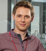 Twenty Twelve. Daniel Stroud (Samuel Barnett). Copyright: BBC. Twenty Twelve. Daniel Stroud (Samuel Barnett). Copyright: BBC.