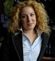Two Pints Of Lager And A Packet Of Crisps. Donna Henshaw (Natalie Casey). Copyright: BBC. Two Pints Of Lager And A Packet Of Crisps. Donna Henshaw (Natalie Casey). Copyright: BBC.