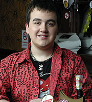 Two Pints Of Lager And A Packet Of Crisps. Tim (Luke Gell). Copyright: BBC. Two Pints Of Lager And A Packet Of Crisps. Tim (Luke Gell). Copyright: BBC.