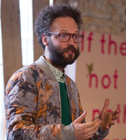 W1A. Barney Lumsden (Alex Beckett). Copyright: BBC. W1A. Barney Lumsden (Alex Beckett). Copyright: BBC.