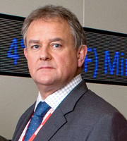 W1A. Ian Fletcher (Hugh Bonneville). Copyright: BBC. W1A. Ian Fletcher (Hugh Bonneville). Copyright: BBC.