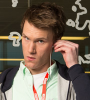 W1A. Will Humphries (Hugh Skinner). Copyright: BBC. W1A. Will Humphries (Hugh Skinner). Copyright: BBC.
