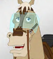 Warren United. Trevor The Horse. Copyright: Baby Cow Productions. Warren United. Trevor The Horse. Copyright: Baby Cow Productions.